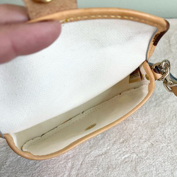 Dooney & Bourke Leather Small Snap Button Candy Wristlet - Picture 3 of 8